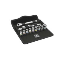 8100 SA 12 HF JUEGO DE CARRACA ZYKLOP METAL, CUADRADILLO DE 1/4" Y PALANCA DE INVERSIÓN DE GIRO, MÉTRICO, 13 PIEZAS